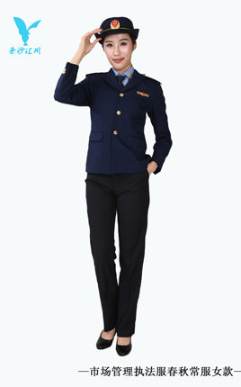 市场管理执法服春秋常服女款